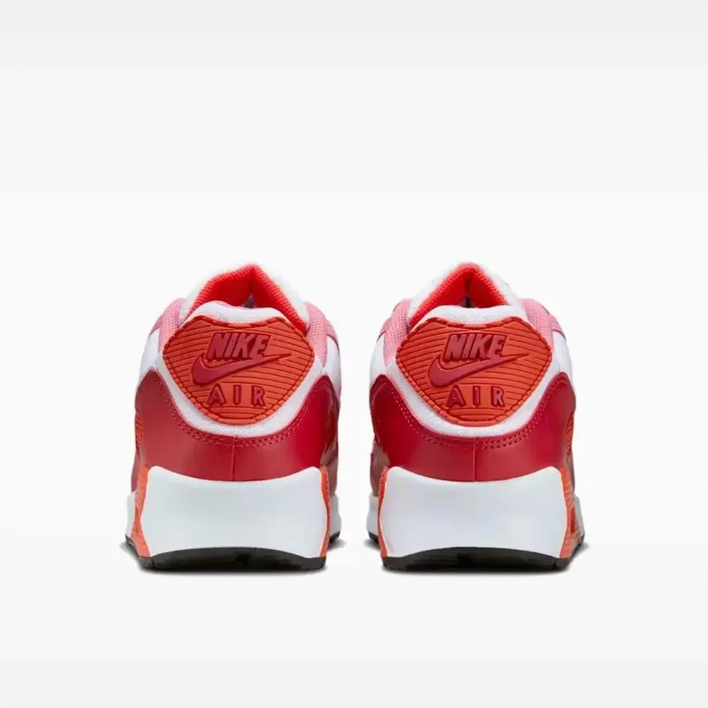 Nike Air Max 90 DM0029-600 Sneakers Mens 8.5 Peony White Lifestyle Shoes LIQ1174 - Picture 10 of 12